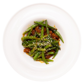 WASABI - Куриные стрипсы со стручковой фасолью